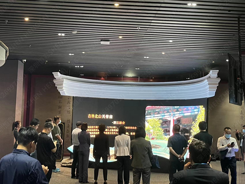 運城天下關(guān)公廟，LED顯示屏項目