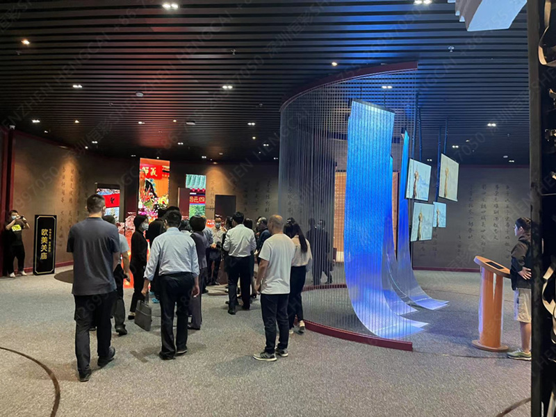 運城天下關(guān)公廟，LED顯示屏項目